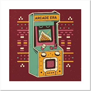 ARCADE ERA Posters and Art